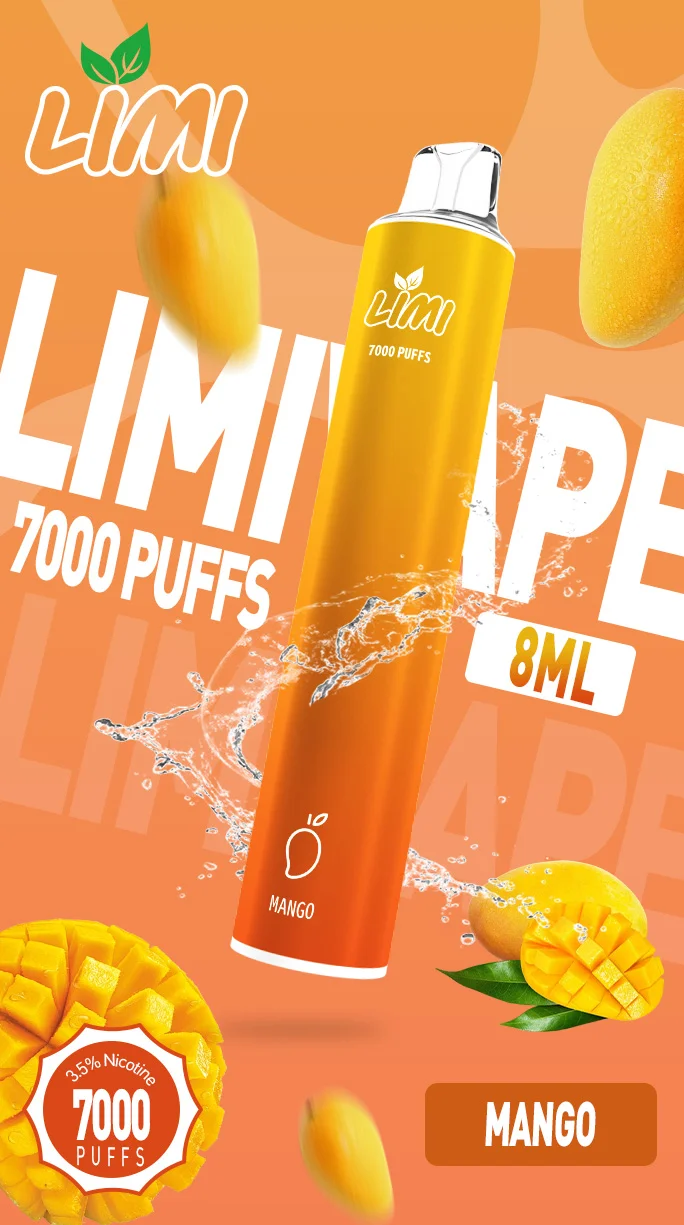 LIMI拋棄式 7000口 高容量拋棄式/一次性菸