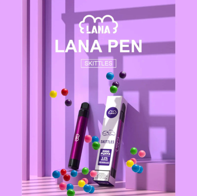 LANA2000口 LANAPEN 拋棄式/一次性電子菸